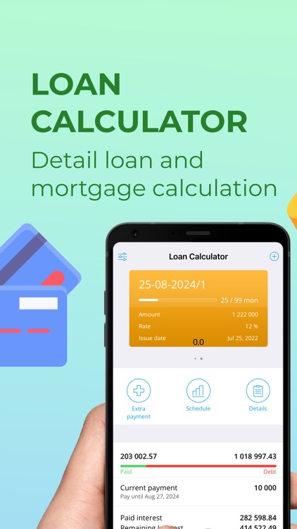 Loan Calculator with Extras