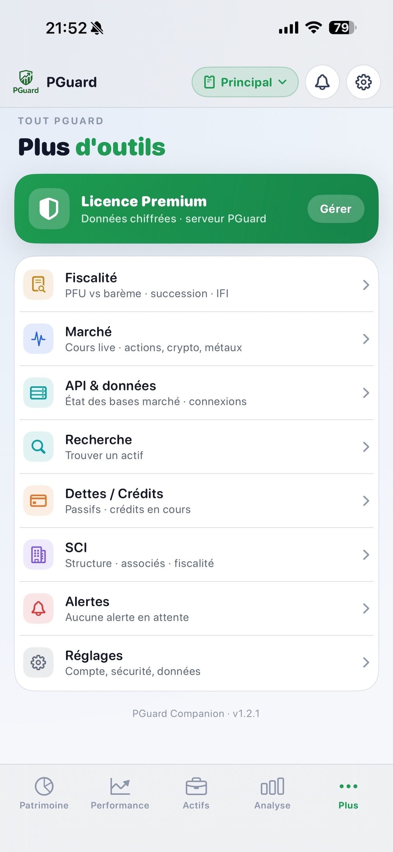 Screenshot 10 of PGuard : Suivi de patrimoine