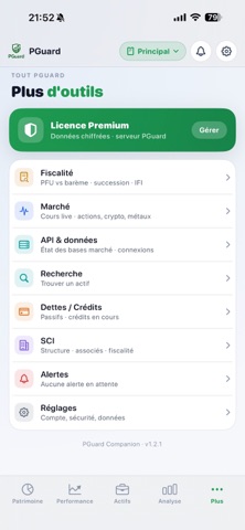 PGuard : Suivi de patrimoine screenshot 10