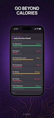 Kunaz: AI Calorie Counter Screenshot 4 of 10