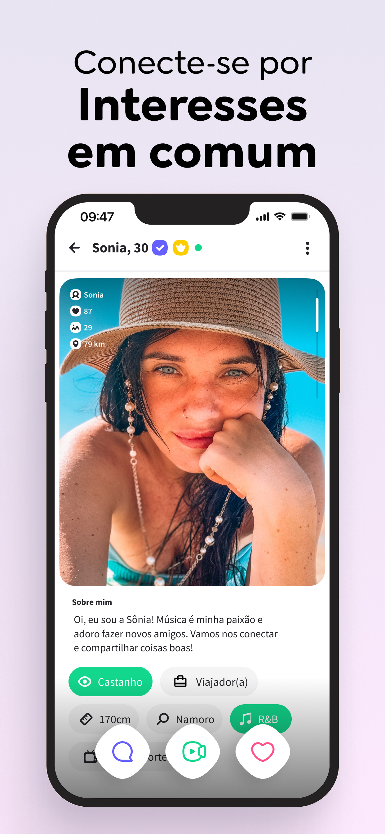 Waplog: App Namoro, Video Chat