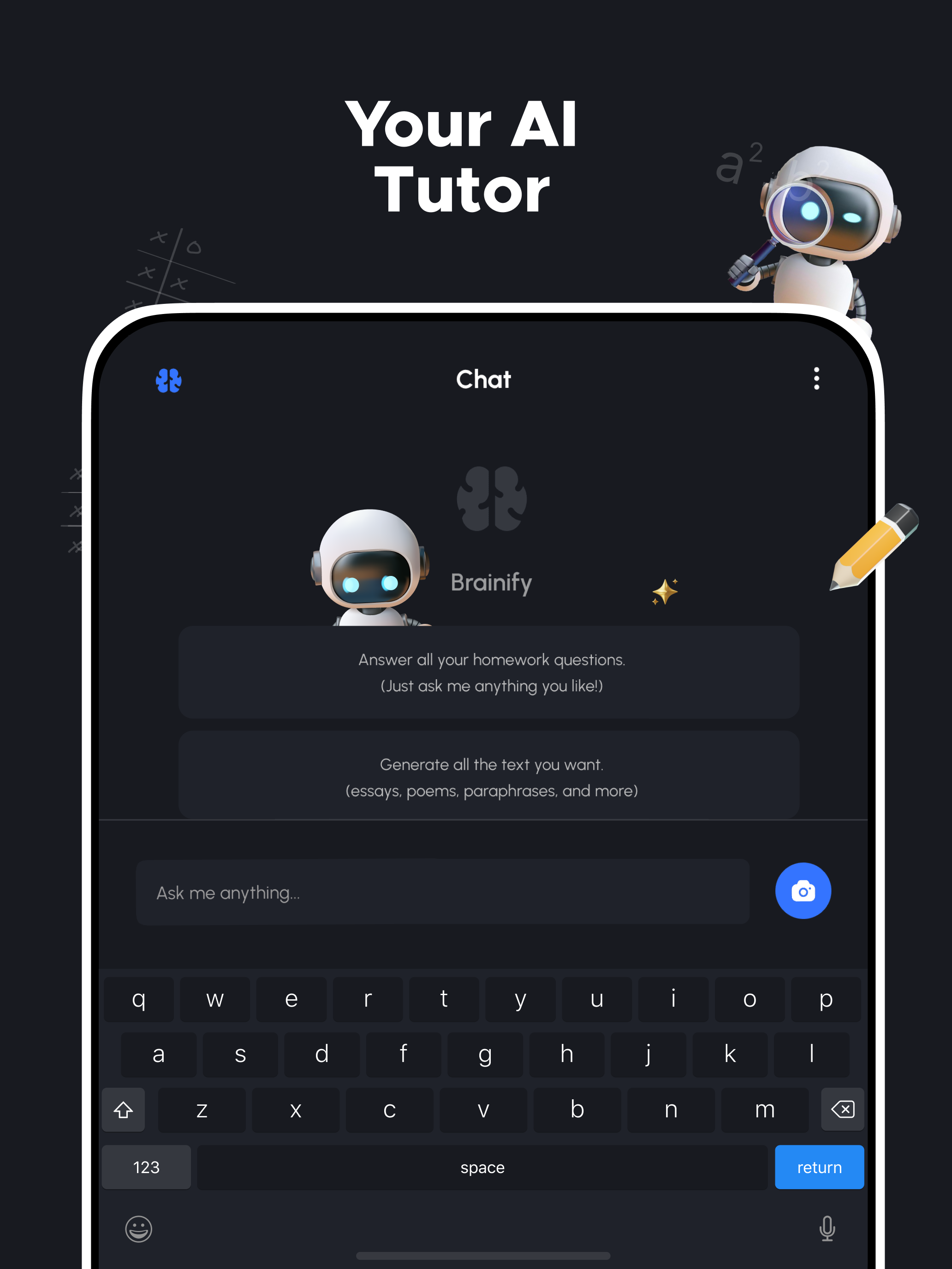 AI Homework Helper Scan Solver