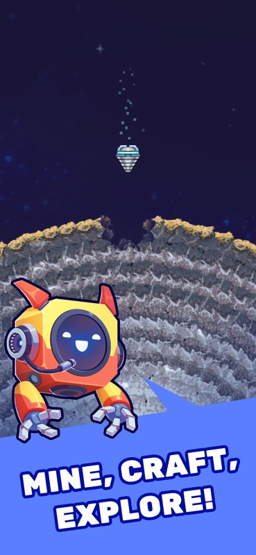 Minecore: Space Action Idle screenshot 1