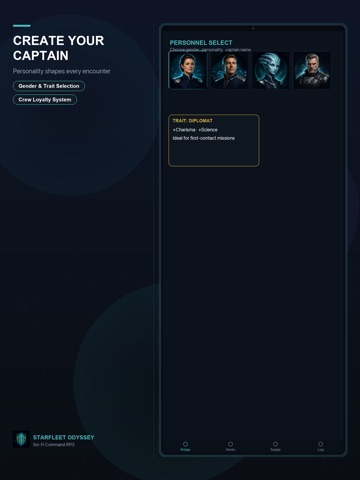 Starfleet Odyssey iPad screenshot
