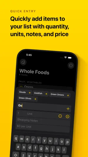 Grocery - Smart Shopping List screenshot 2