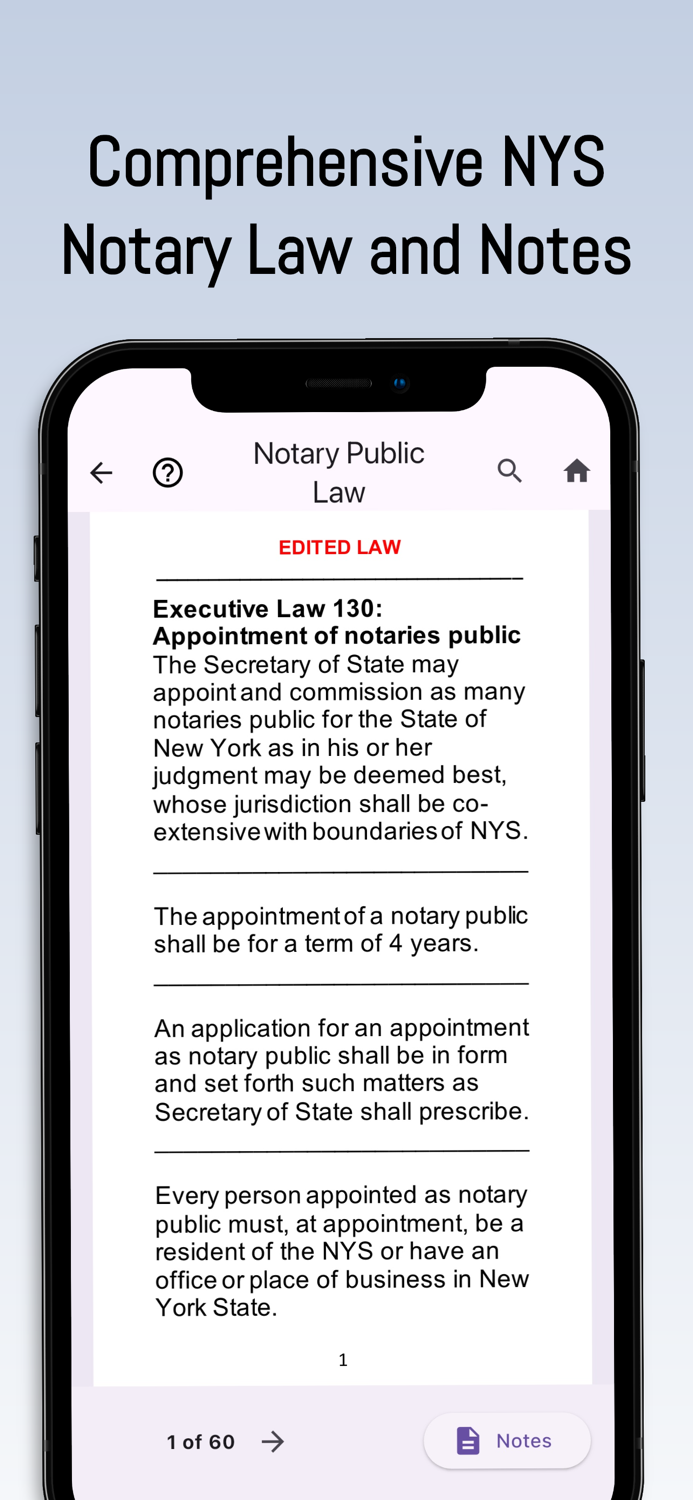 NY Notary Public Study App