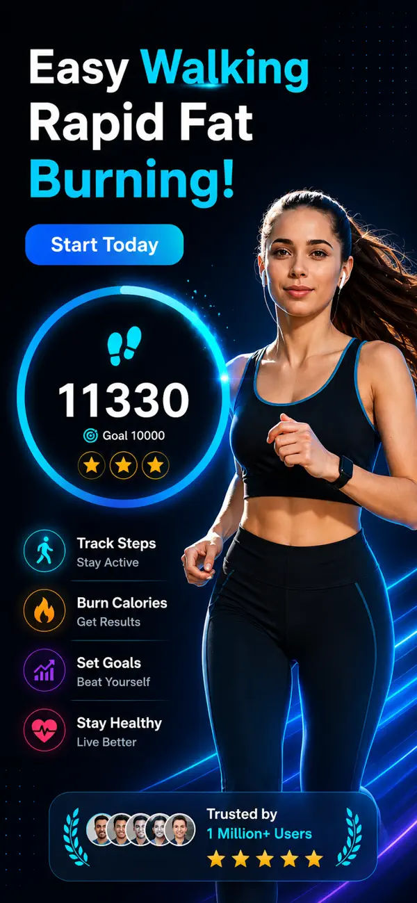 Screenshot #1 pour Steps Burn Pedometer