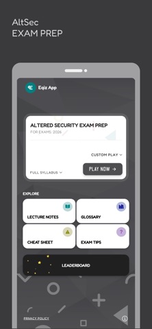 Altered Security Prep: with AI Screenshot 1 of 7