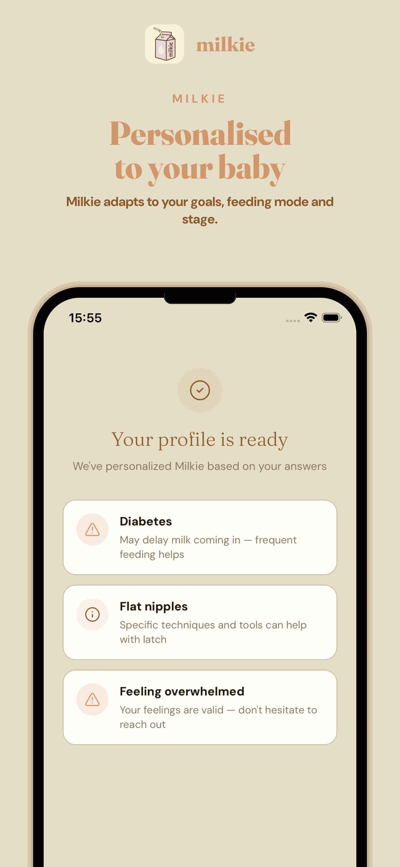 Milkie: Breastfeeding Tracker