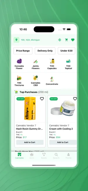 Droppz Weed Shopping Delivery screenshot 2