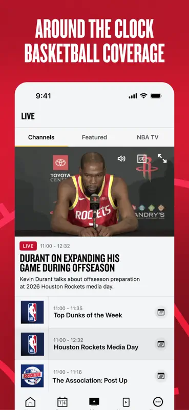 NBA: Live Games & Scores screenshot 4 of 6