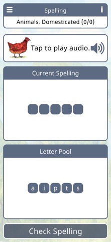 Lenape Vocab Builder screenshot