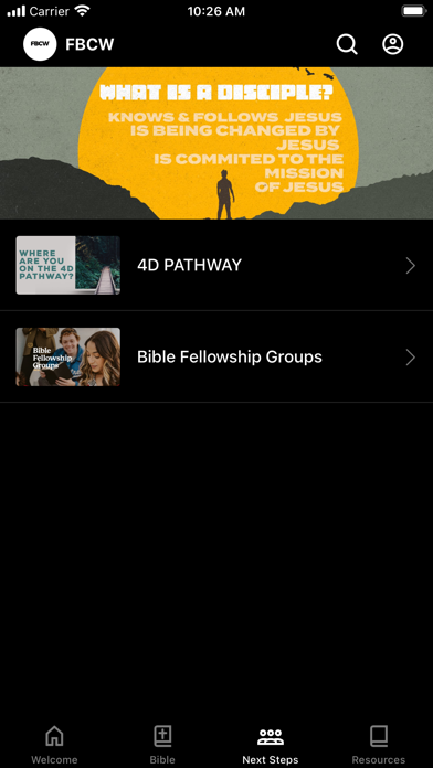 First Baptist Woodbridge Screenshot