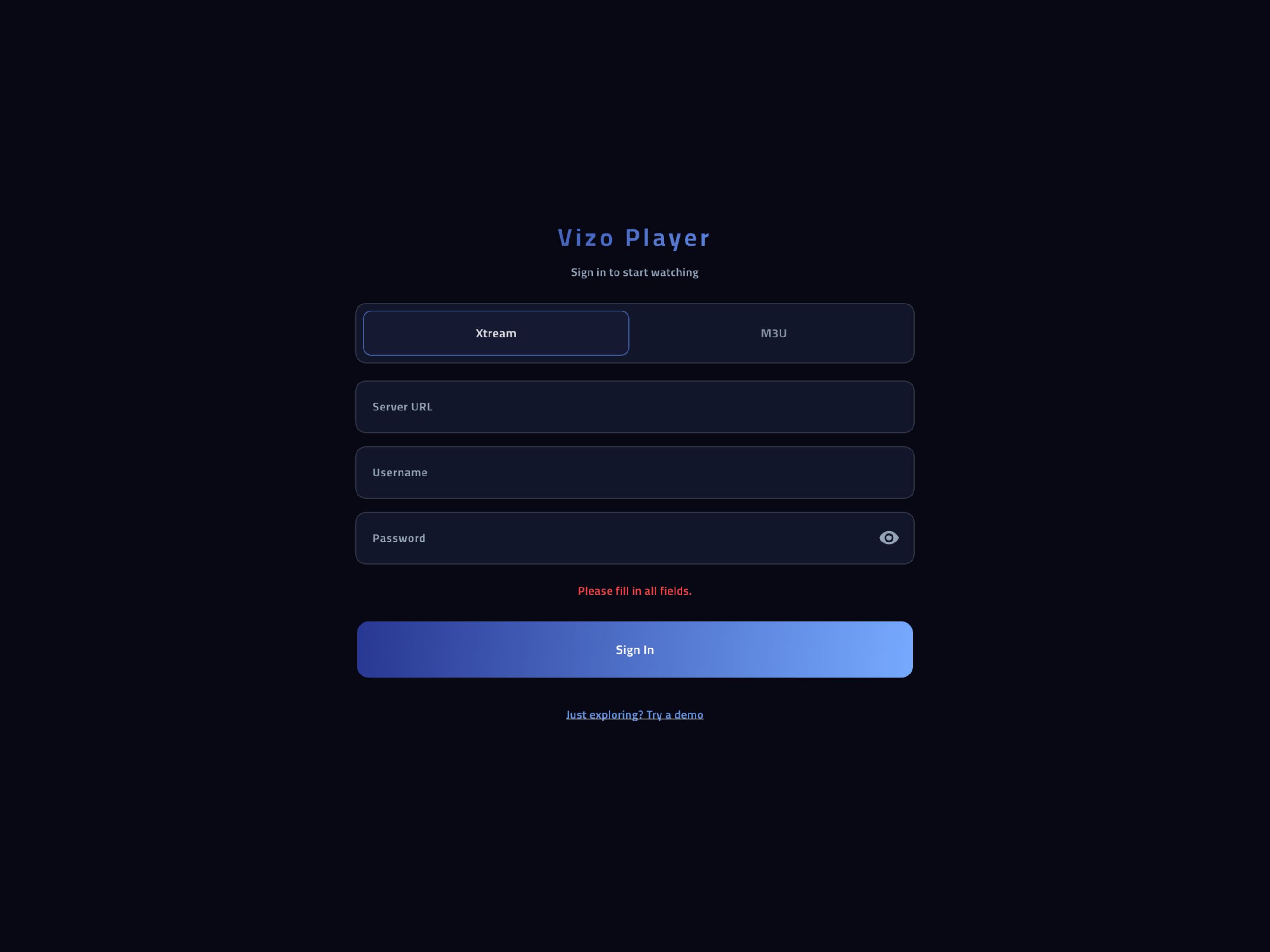 Vizo Player screenshot 15