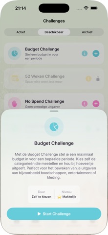 Budget Challenge App Screenshot 6 of 9