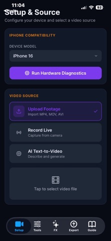Starlight Video Editing Pro iPhone screenshot