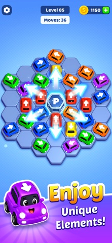 Hexa Car Jam: Arrow Escape iPhone screenshot