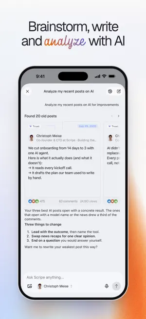 Scripe Mobile screenshot 2