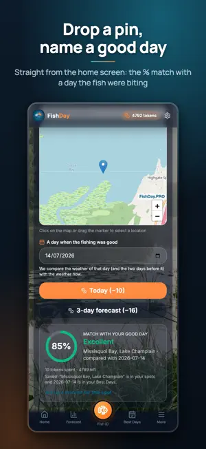 FishDay - Bite Predictor screenshot 1
