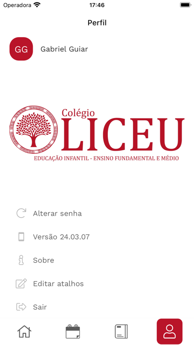 Colégio Liceu Screenshot