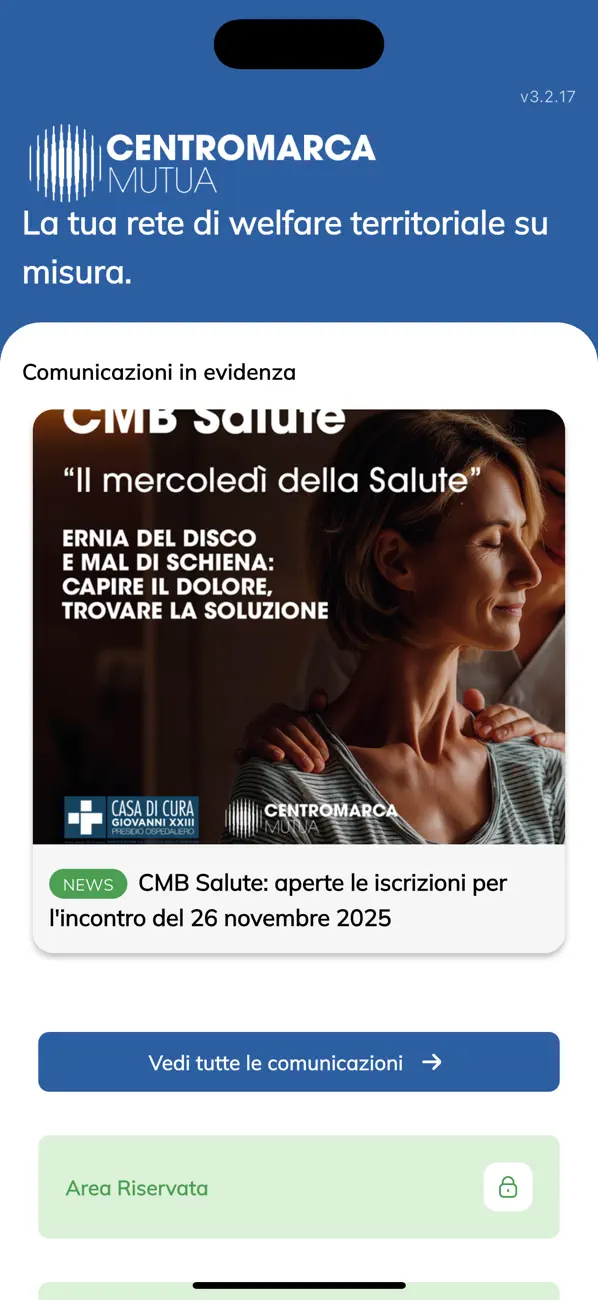 #3. CentroMarca Mutua (iOS) Ved: W Tech SRL