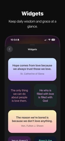 Saintly - Daily Quotes screenshot