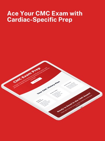 CMC Prep: Cardiac Medicine iPad screenshot
