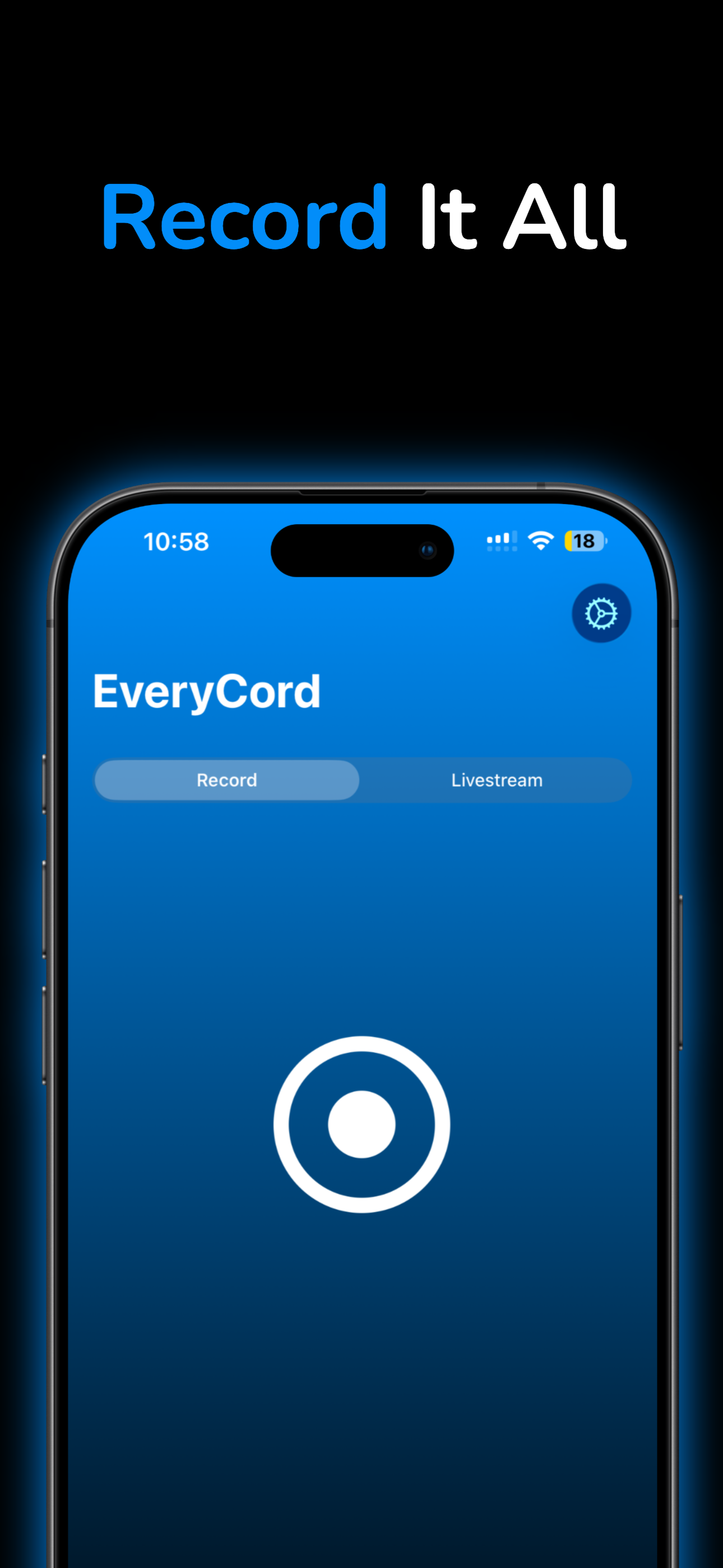 EveryCord: Live Screen Record