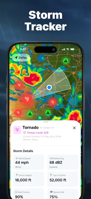 Weather Radar - NOAA Channel screenshot 2