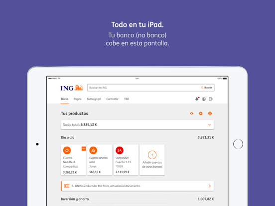 Screenshot #4 pour ING - Banca Móvil y Finanzas