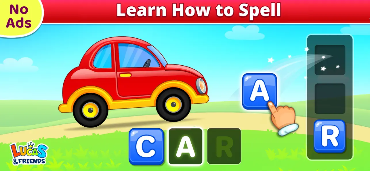 Screenshot #1 pour ABC Spelling - Spell & Phonics
