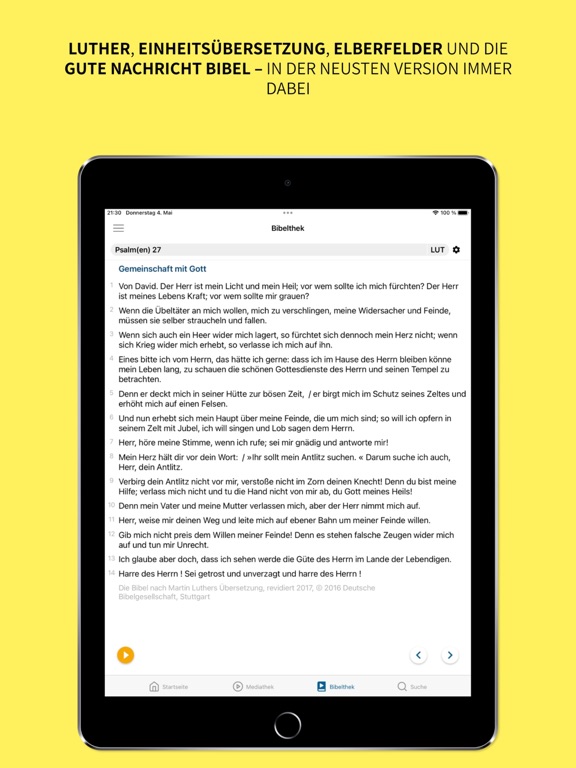 Screenshot #4 pour Bibel TV App