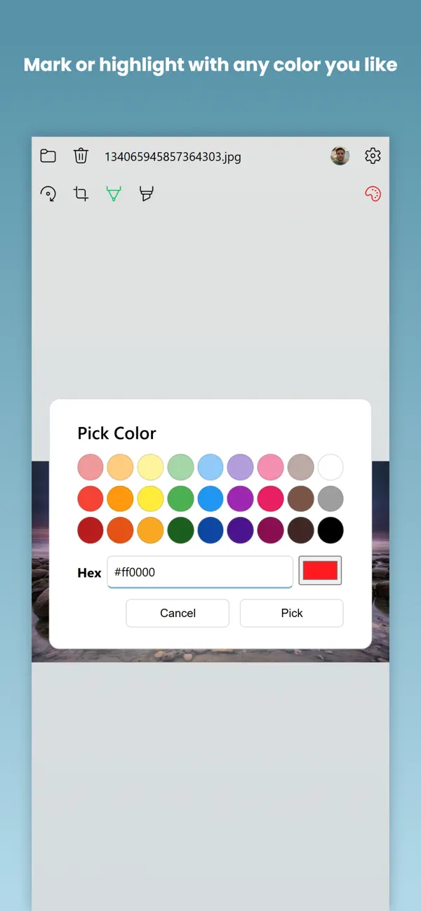 Screenshot #3 pour Photag - Image Editor