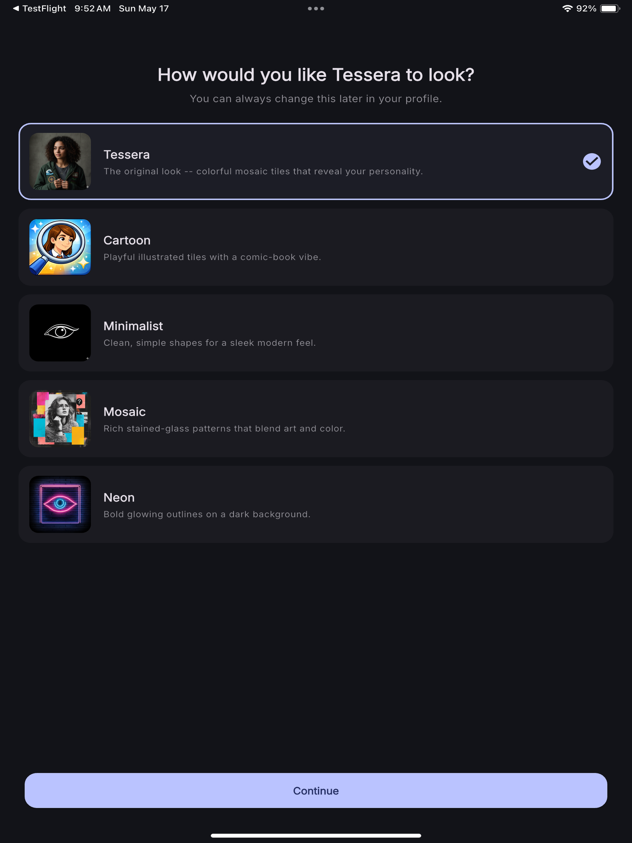 Tessera (Teen) screenshot 13
