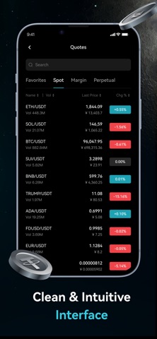 Starsky Exchange-Crypto Screenshot 1 of 5