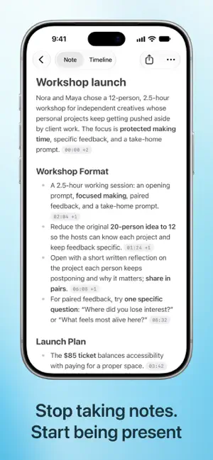 Convoxa - AI Meeting Notes screenshot 1