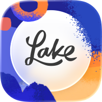Lake: Coloring Book for Adults