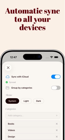 Thoughts - Save It for Later screenshot