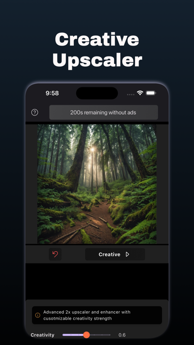 UltraSharp AI Upscaler & Edits Screenshot