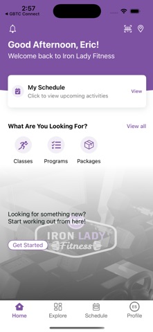 Iron Lady Florida. iPhone screenshot