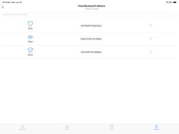 SoniCloud Mobile iPad screenshot