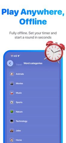 Charades: Group & Party Games iPhone screenshot
