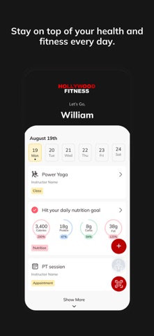Hollywood Fitness Portland screenshot