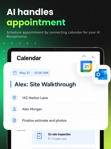 Phone AI: Your AI Receptionist iPad screenshot