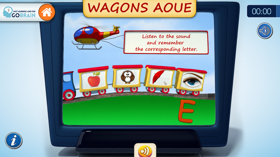 #8. Fun with letters. AOUEI. (macOS) 由: Rafal Sadowski