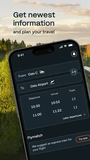 Flytoget screenshot 1