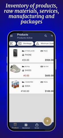 My Business Plus - Inventory screenshot