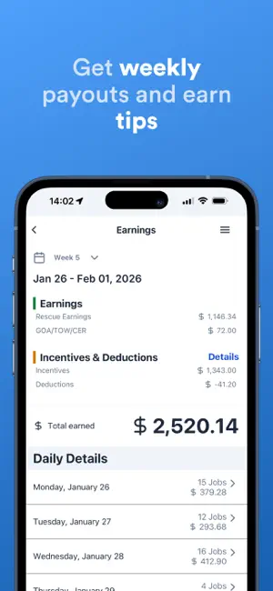 CurbsidePRO Roadside screenshot 2