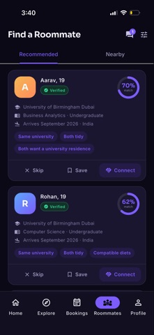 THENU: Dubai Student Life iPhone screenshot