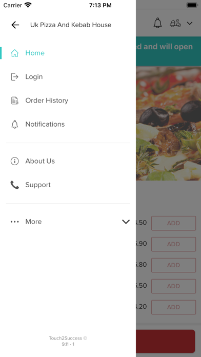 Uk Pizza And Kebab House Screenshot